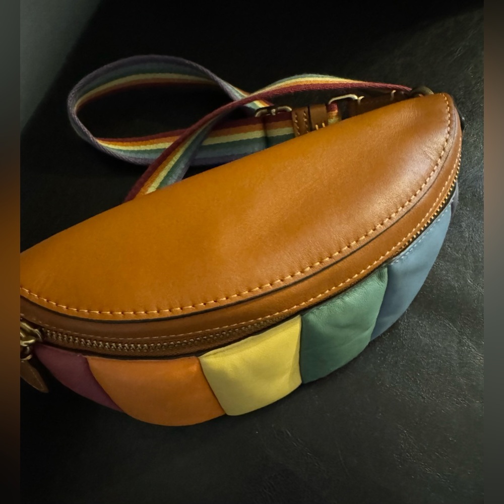 COACH Bethany Belt Bag With Rainbow Quilting NEW - Picture 10 of 16